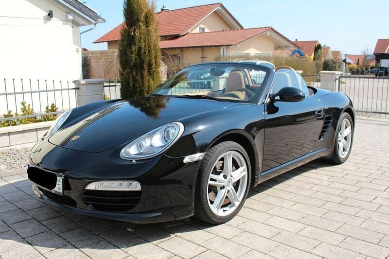 Schwarz Gebraucht 2011 Porsche Boxster Cabrio | 32.990 € (Guter Preis) - Bild 1/4