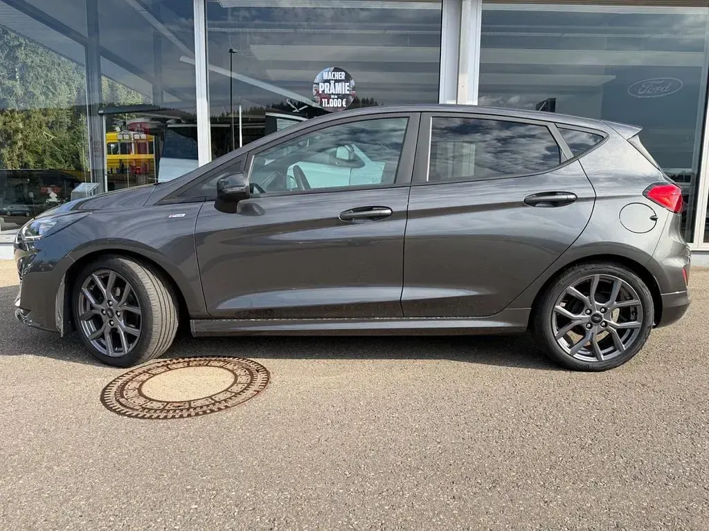 Gebraucht Ford Fiesta ST-Line 125 PS (91 kW) 2022 Magneticgrau Kleinwagen