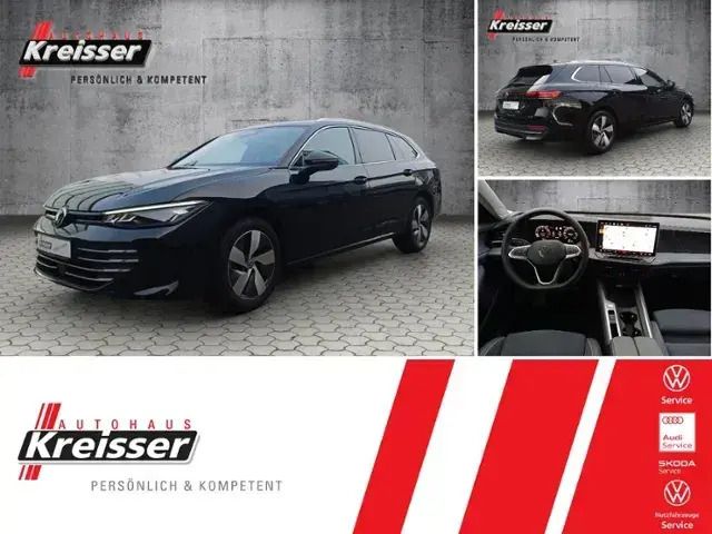 Schwarz (grenadillschwarz metallic) Gebraucht 2024 VW Passat Business Kombi | 34.980 € (Guter Preis) - Bild 1/4