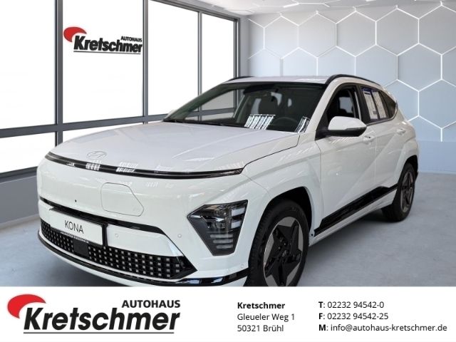Weiss Neu 2024 Hyundai Kona Prime SUV | 46.890 € - Bild 1/4