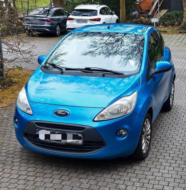Gebraucht Ford Ka Titanium 69 PS (50 kW) 2010 Blau Kleinwagen