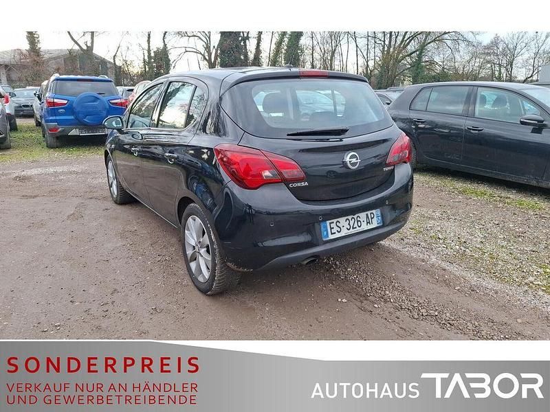 Gebraucht Opel Corsa 101 PS (74 kW) 2017 Onyx schwarz Kleinwagen