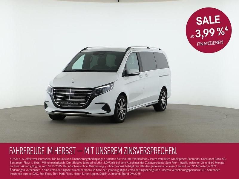 Weiß Gebraucht 2025 Mercedes V300 Exclusive Van / Kleinbus | 97.970 € (Fairer Preis) - Bild 1/4