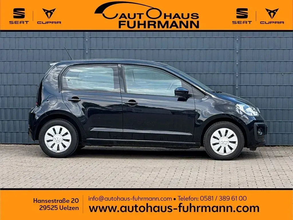 Gebraucht VW up! 65 PS (47 kW) 2021 Schwarz Kleinwagen