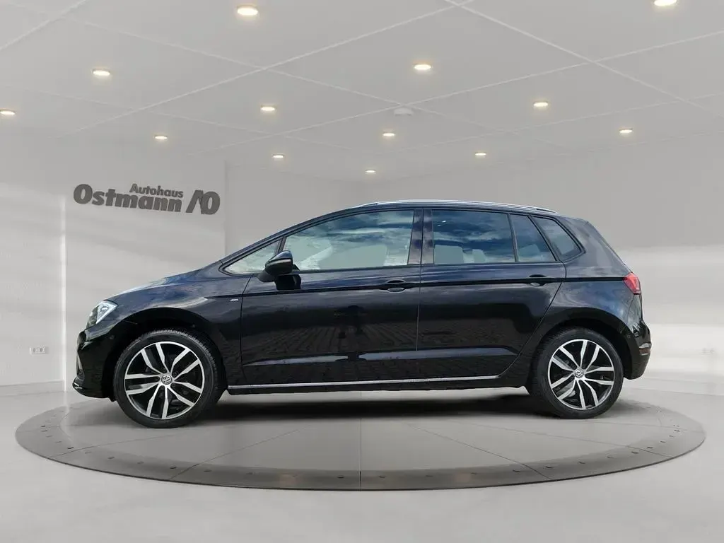 Gebraucht VW Golf Sportsvan Join 131 PS (96 kW) 2018 Schwarz Van / Kleinbus