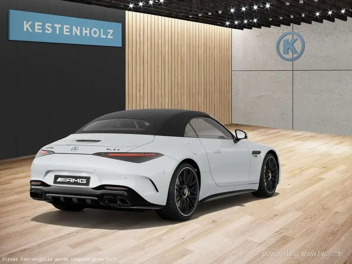 Gebraucht Mercedes SL63 AMG AMG 585 PS (430 kW) 2025 Weiß Cabrio