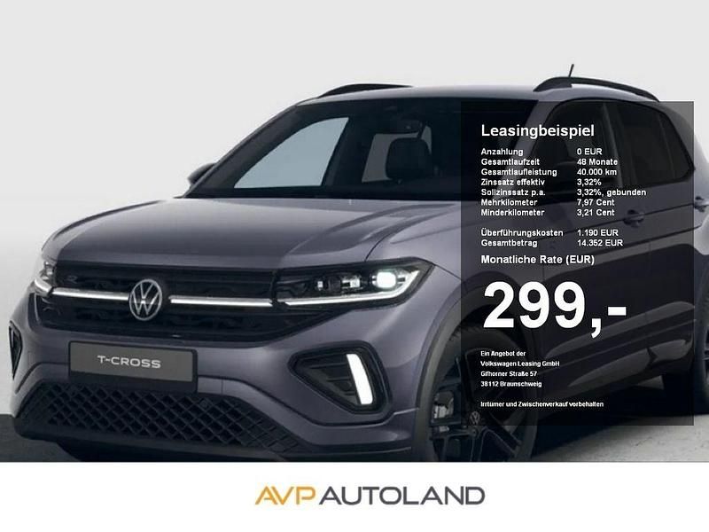 Neu VW T-Cross Style 150 PS (110 kW) 2025 Silber SUV