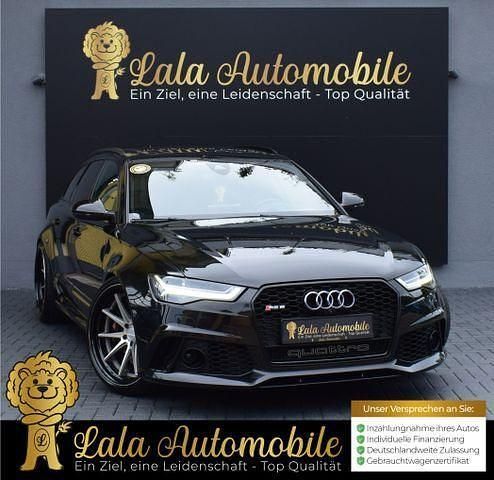 Pantherschwarz kristalleffekt Gebraucht 2015 Audi RS6 Sport Kombi | 53.890 € (Fairer Preis) - Bild 1/4