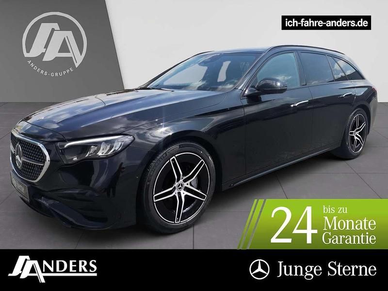 Olivgrün ( ähnlich ral 6003) Gebraucht 2023 Mercedes E220 AMG Kombi | 44.734 € (Guter Preis) - Bild 1/2