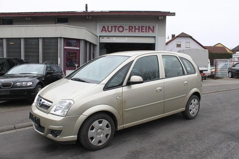 Silber metallic Gebraucht 2009 Opel Meriva Edition Van / Kleinbus | 2.470 € - Bild 1/4