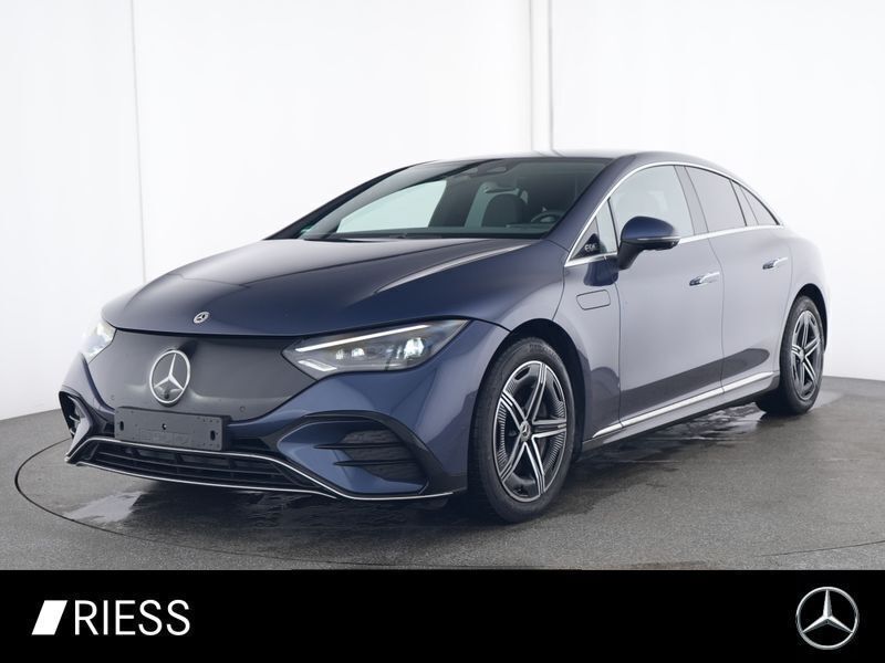 Metalliclack sodalithblau Gebraucht 2024 Mercedes EQE350 Premium Limousine | 54.500 € (Fairer Preis) - Bild 1/4
