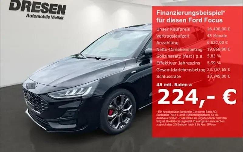 Gebraucht Ford Focus ST-Line 125 PS (91 kW) 2026 Limousine