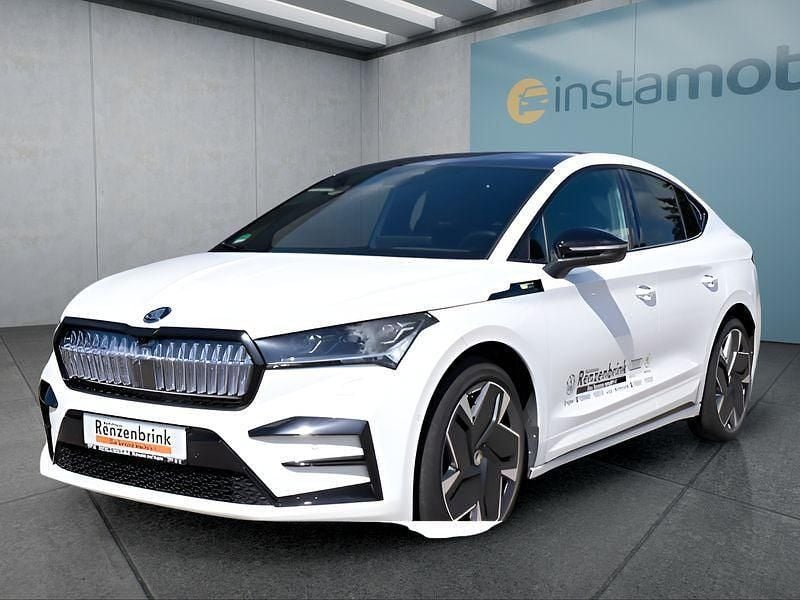 Weiß Gebraucht 2022 Skoda Enyaq iV RS SUV | 38.949 € (Guter Preis) - Bild 1/4
