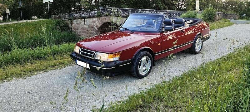 Rot Gebraucht 1991 Saab 900 Cabriolet Cabrio | 30.000 € - Bild 1/4
