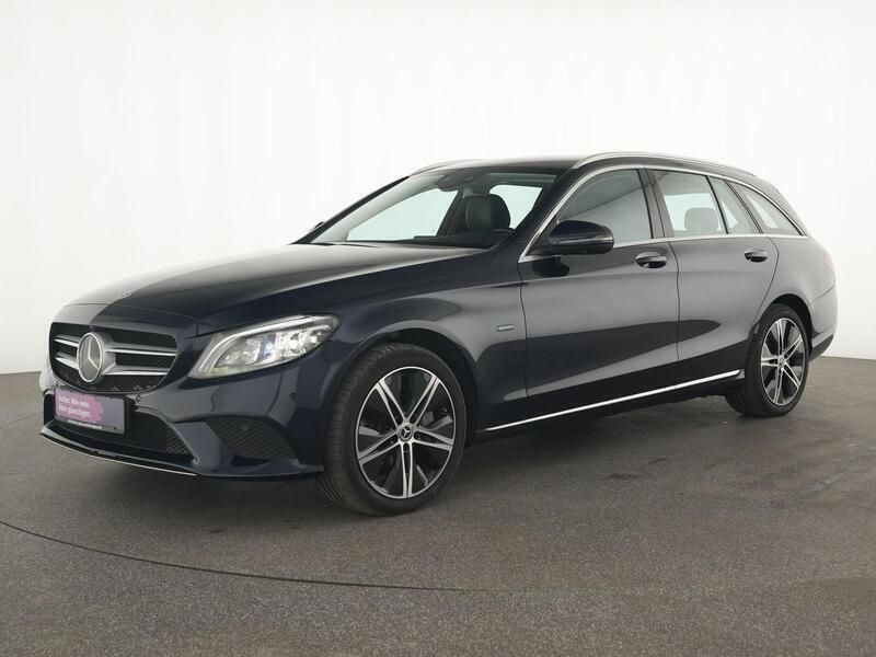 Cavansitblau Gebraucht 2021 Mercedes C300 Avantgarde Kombi | 24.295 € (Superpreis) - Bild 1/4