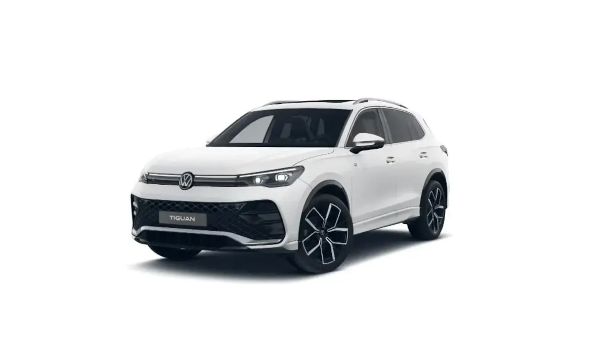Gebraucht VW Tiguan R-line 150 PS (110 kW) 2024 Weiß SUV