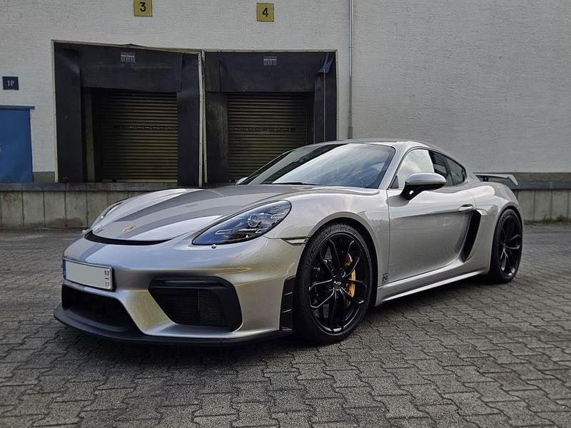 Silber Gebraucht 2021 Porsche Cayman GT4 Coupé | 119.900 € - Bild 1/4