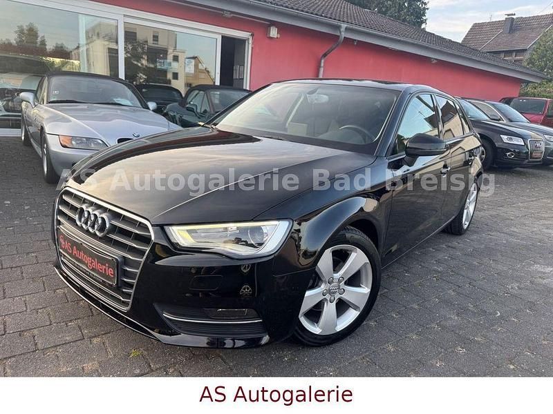 Schwarz Gebraucht 2013 Audi A3 Sportback Ambition Kleinwagen | 9.999 € (Fairer Preis) - Bild 1/4