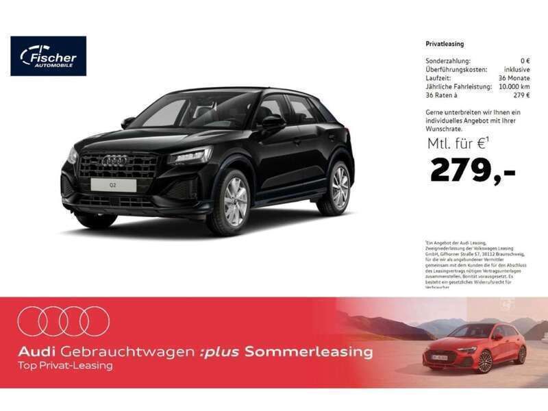 Schwarz Gebraucht 2024 Audi Q2 Advanced SUV | 35.440 € (Fairer Preis) - Bild 1/4