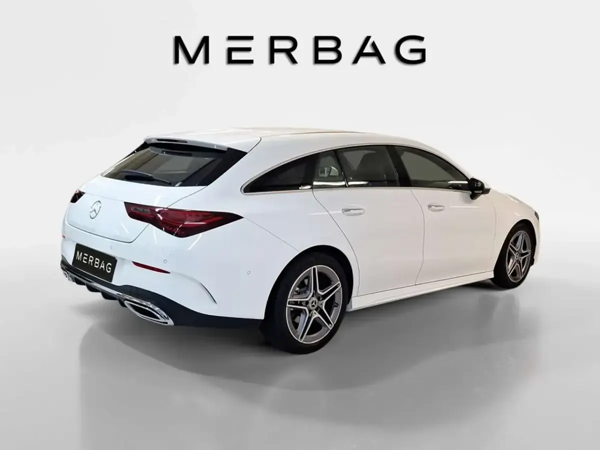 Gebraucht Mercedes CLA180 Shooting Brake Advanced Plus 136 PS (100 kW) 2025 Unilack polarweiß Kombi
