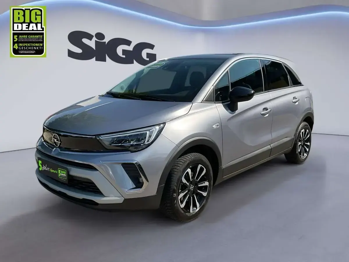 Gebraucht Opel Crossland Enjoy 110 PS (80 kW) 2024 Lack grau artense/metallic klarlack (metallic) SUV