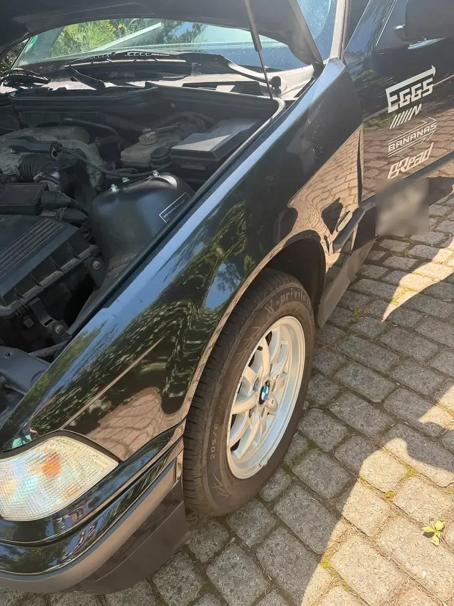 Gebraucht BMW 316 102 PS (75 kW) 1997 Schwarz Coupé