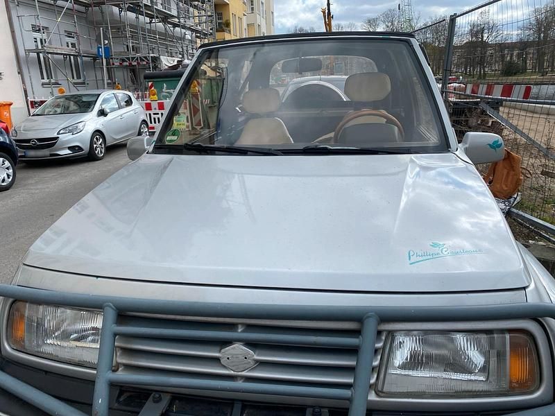Gebraucht Suzuki Vitara 83 PS (61 kW) 1994 Silber Cabrio