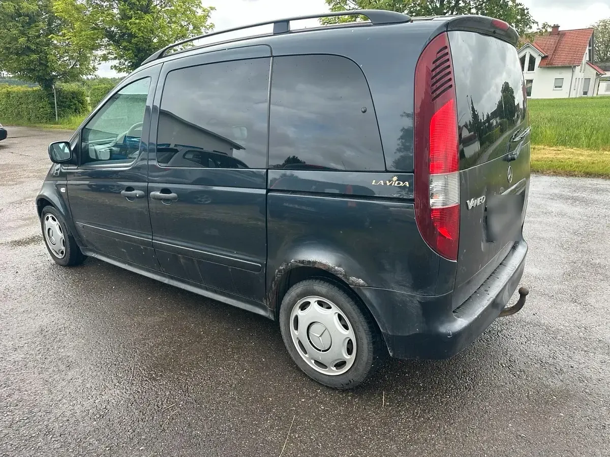 Gebraucht Mercedes Vaneo 91 PS (66 kW) 2004 Schwarz Van / Kleinbus