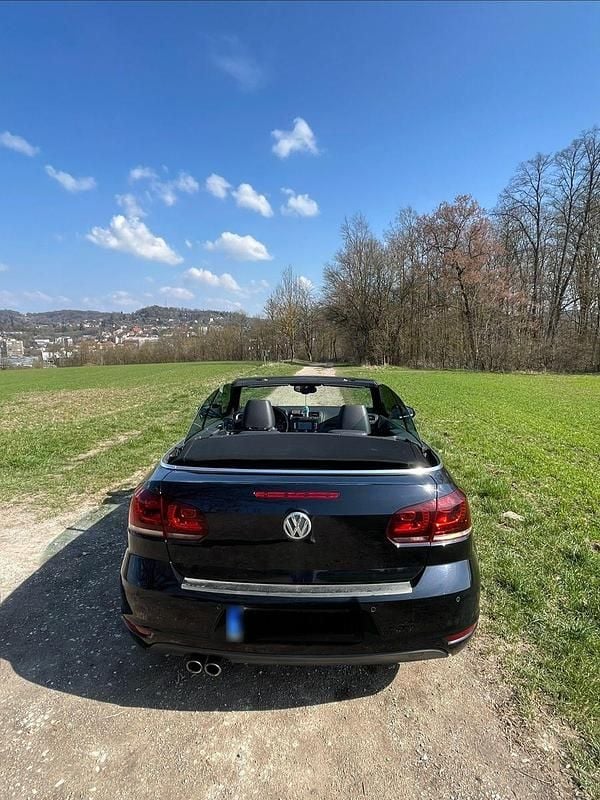 Gebraucht VW Golf Cabriolet 160 PS (117 kW) 2012 Schwarz Cabrio