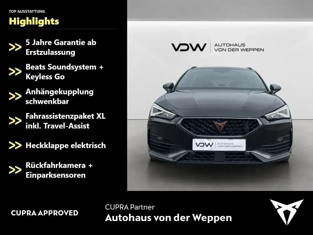 Gebraucht Cupra Leon VZ 310 PS (228 kW) 2024 Schwarz Kombi