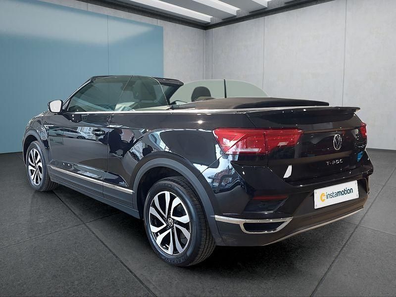 Gebraucht VW T-Roc Cabriolet 110 PS (80 kW) 2021 Schwarz Cabrio