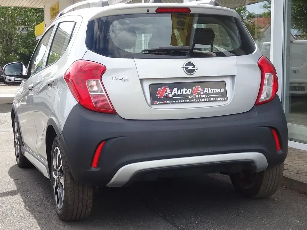 Gebraucht Opel Karl Rocks 73 PS (53 kW) 2018 Silber Kleinwagen