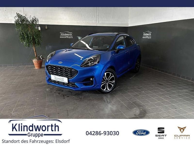Desert island blue Gebraucht 2024 Ford Puma ST-Line SUV | 24.950 € (Fairer Preis) - Bild 1/4
