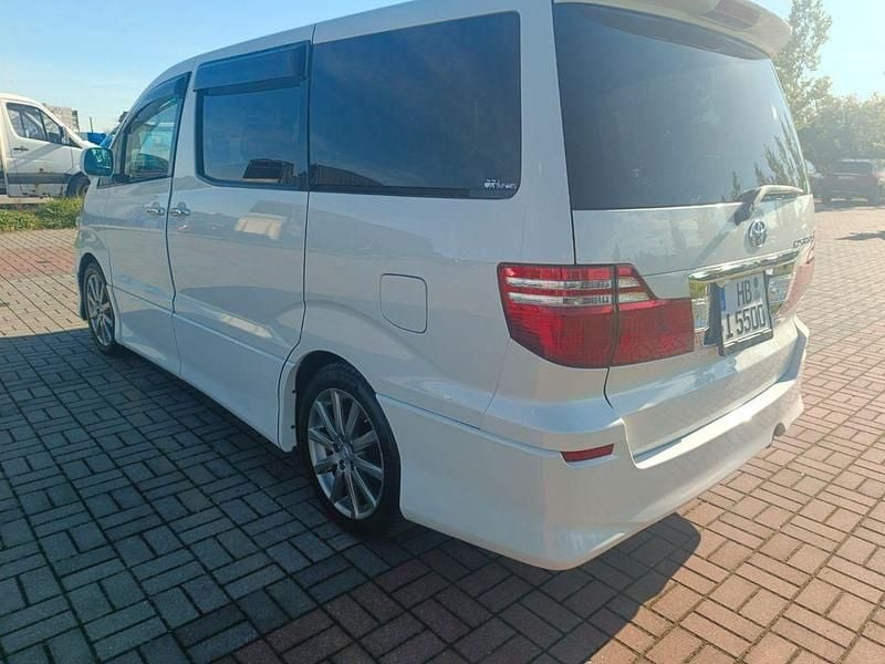 Gebraucht Toyota Alphard 156 PS (114 kW) 2007 Weiß Van / Kleinbus