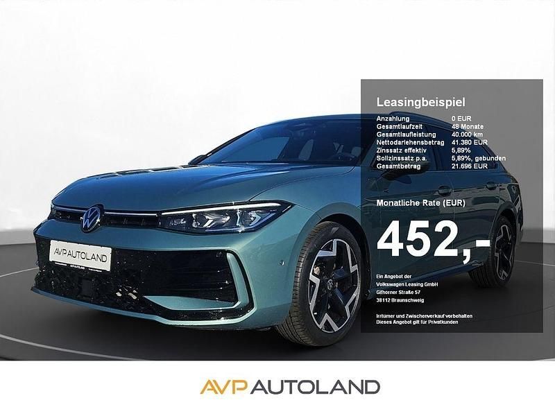 Maripositgrün Gebraucht 2024 VW Passat R-line Kombi | 41.380 € (Guter Preis) - Bild 1/4