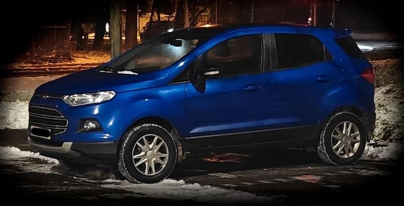 Gebraucht Ford Ecosport Titanium 125 PS (91 kW) 2017 Blau SUV