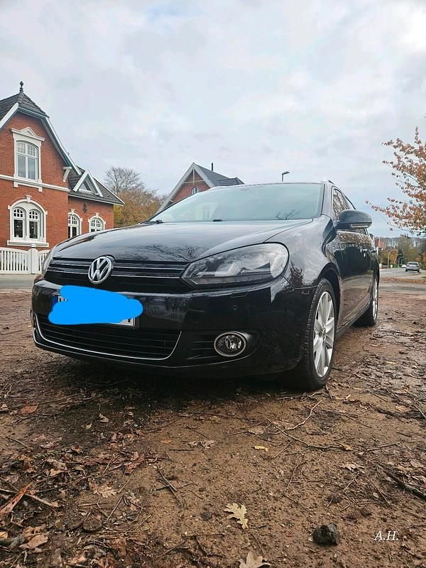 Schwarz Gebraucht 2010 VW Golf VI Kombi | 5.700 € (Teuer) - Bild 1/4