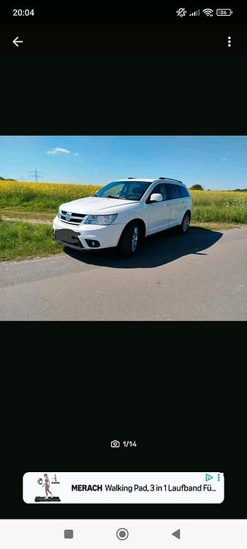 Weiß Gebraucht 2011 Fiat Freemont SUV | 7.000 € (Fairer Preis) - Bild 1/4
