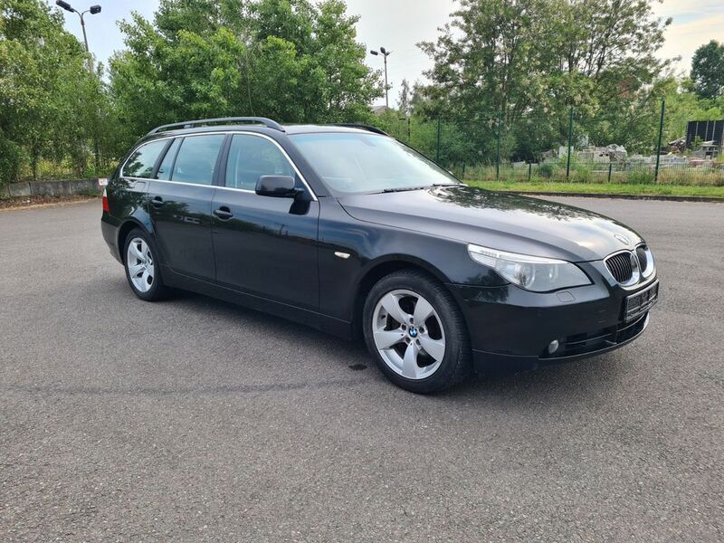 Schwarz Gebraucht 2006 BMW 525 M Sport Kombi | 2.800 € (Superpreis) - Bild 1/4