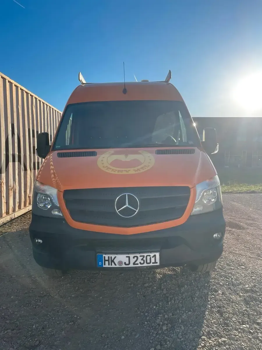 Używany Mercedes Sprinter 2014 Pomarańczowy Van