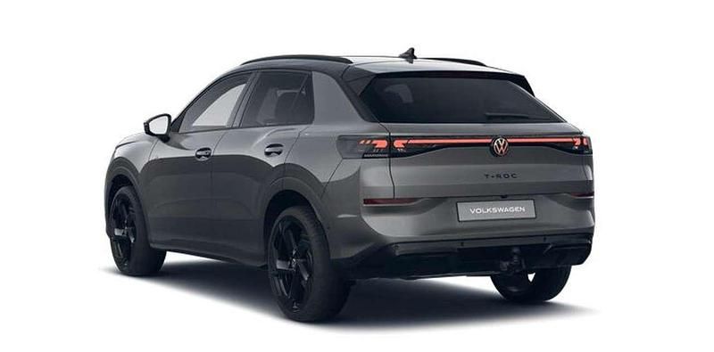 Neu VW T-Roc R-line 150 PS (110 kW) 2025 Grau (wolf grey metallic / schwarz) SUV