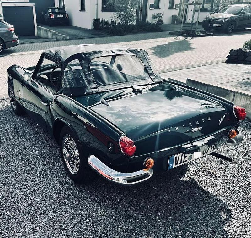 Usata Triumph Spitfire 73 CV (53 kW) 1970 Verde Cabrio