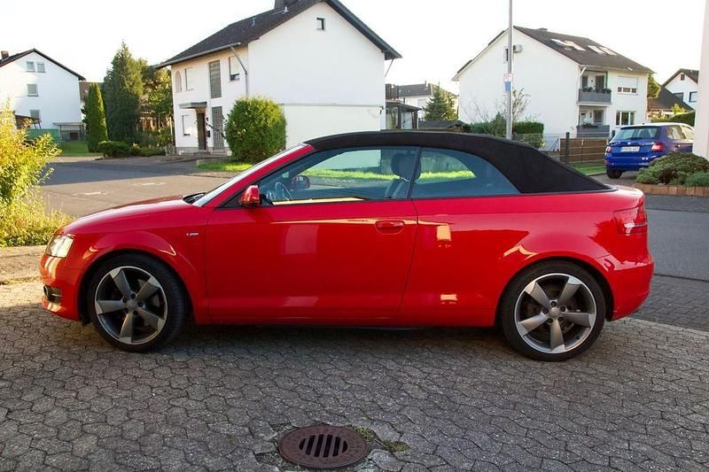 Gebraucht Audi A3 Cabriolet S-Line 200 PS (147 kW) 2013 Rot Cabrio