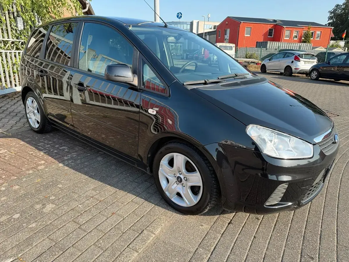Gebraucht Ford C-MAX Style 100 PS (73 kW) 2009 Schwarz Van / Kleinbus