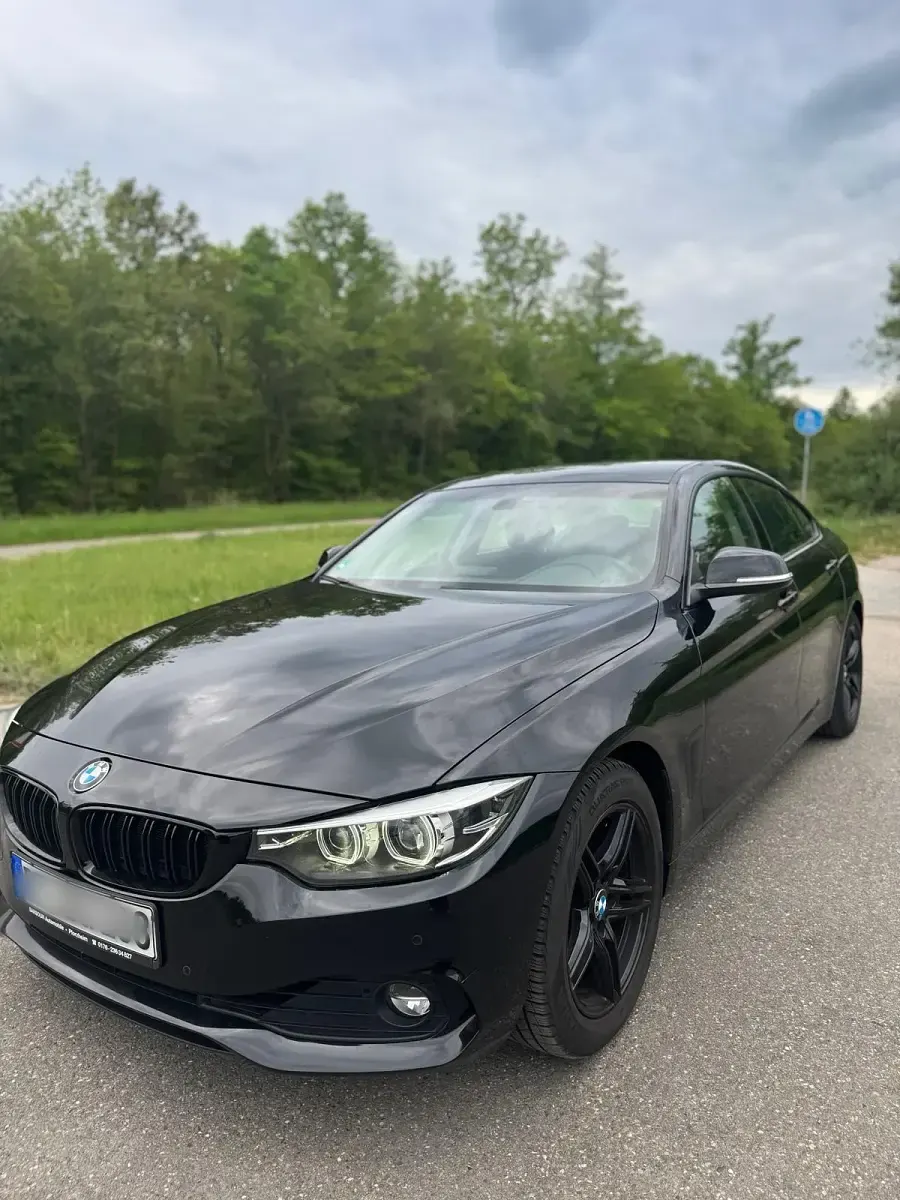 Gebraucht BMW 420 Gran Coupé Advantage 184 PS (135 kW) 2017 Schwarz Coupé