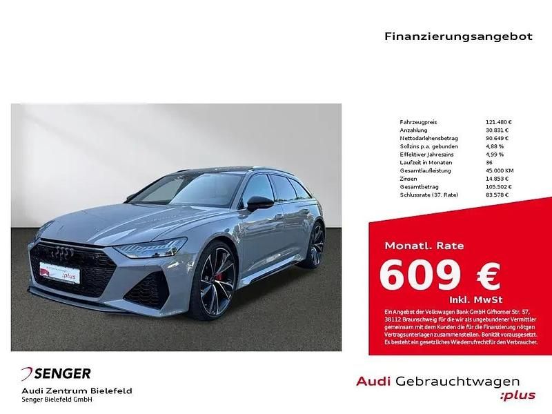 Grau Gebraucht 2024 Audi RS6 Kombi | 121.480 € - Bild 1/1