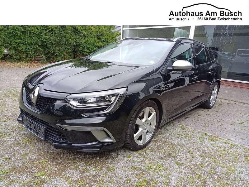 Sternenschwarz (metallic) Gebraucht 2017 Renault Mégane GrandTour GT Kombi | 14.490 € (Fairer Preis) - Bild 1/4