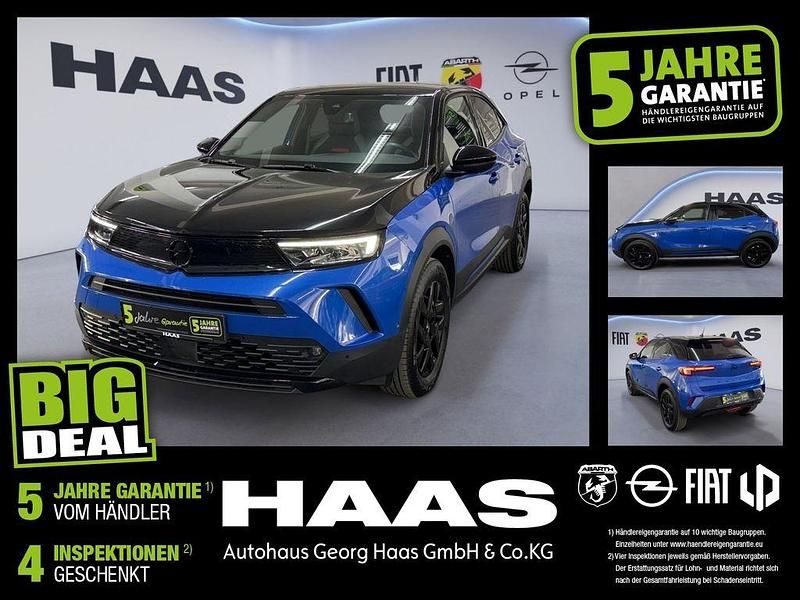 Perl blau/voltaik blau Gebraucht 2022 Opel Mokka GS Line SUV | 17.580 € (Fairer Preis) - Bild 1/4