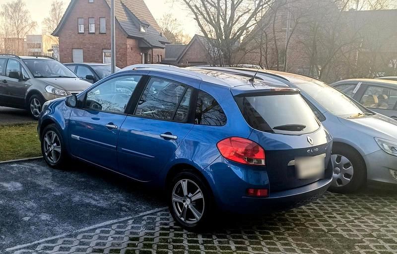 Gebraucht Renault Clio II 2009 Blau Kleinwagen