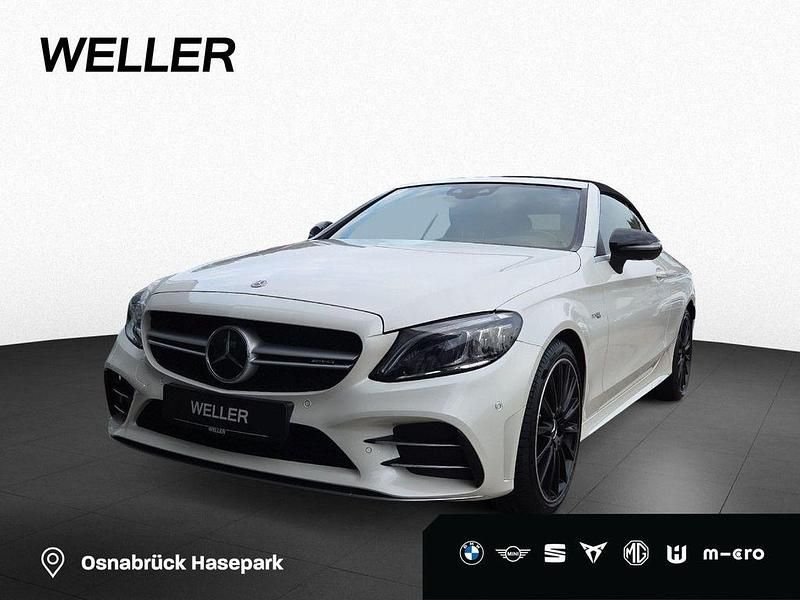 Weiß Gebraucht 2019 Mercedes C43 AMG Sport Cabrio | 39.950 € (Fairer Preis) - Bild 1/4